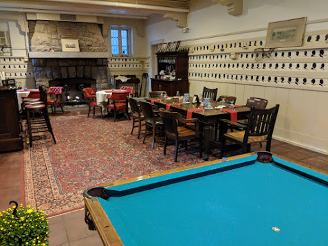 The Thames Club basement pub with duckpin bowling lanes